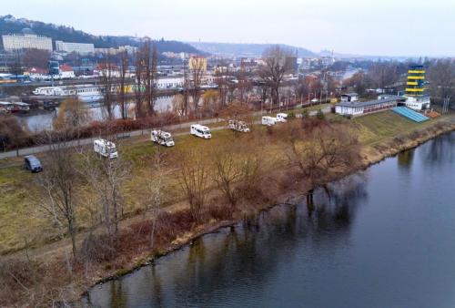 Unique river-site location